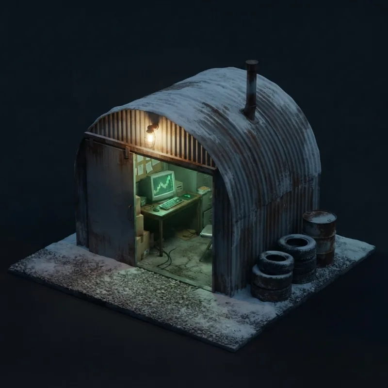 Quonset hut garage